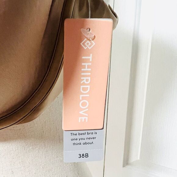 NWT New Thirdlove 24/7 Memory Foam Full Coverage 38B Taupe - Picture 5 of 9